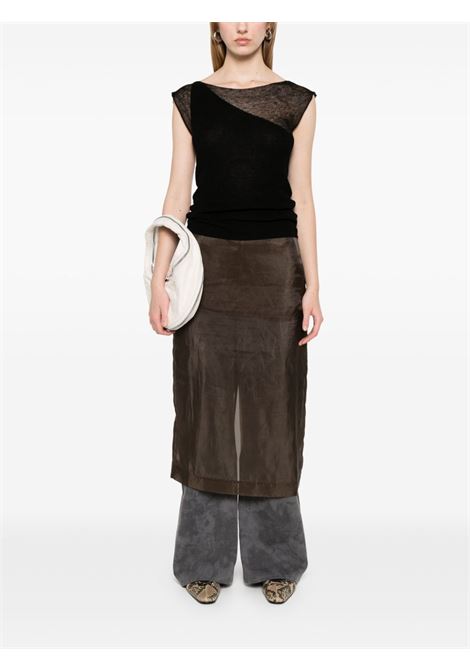 top nomel donna nero PALOMA WOOL | UJ0906999